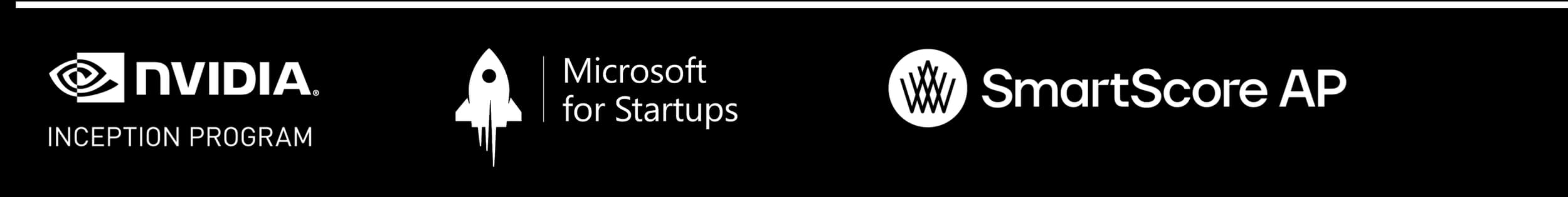 NVIDIA Inception Program, Microsoft for Startups, SmartScore AP